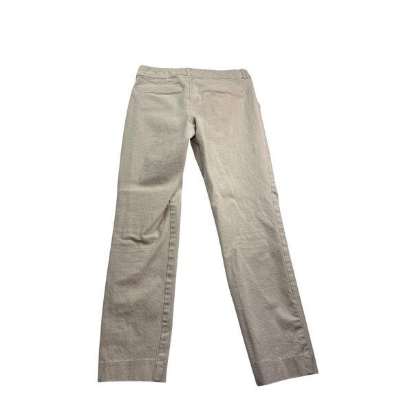 Old Navy Womens Pixie Skinny Cropped Pants Size 4 Beige - Picture 2 of 5